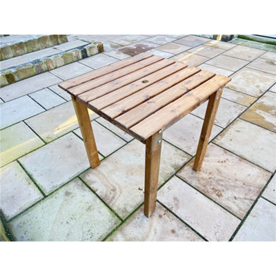 B&Q -  Traditional Square Bistro Table