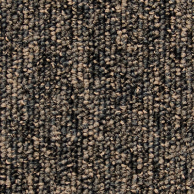  - Latour 2 Glandford Brown Modern Loop Pile Contract Carpet Tiles For Domestic & Moderate Commercial Use