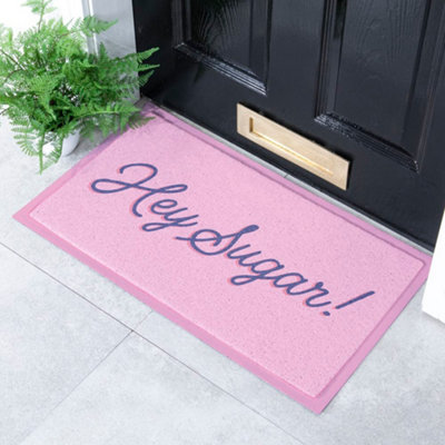 Native Natural Hey Sugar Indoor & Outdoor Doormat70X40Cm from B&Q