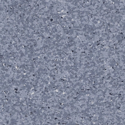 B&Q Blue Mosaic Effect Vinyl Flooring, Anti-Slip Contract Commercial Vinyl Flooring With 2.0Mm Thickness-3M(9'9") X 2M(6'6")-6M²