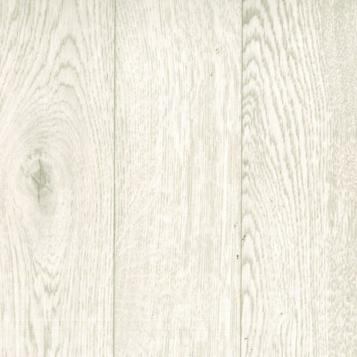  - Wood Effect Cream Vinyl Flooring For LivingroomKitchen2mm Thick Cushion Backed Vinyl Sheet-1M(3'3") X 3M(9'9")-3M²