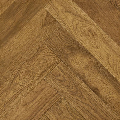  - Herringbone Engineered Flooring Cots Bourbon Brushed Uv Lacquered (14mm Thick/90mm Wide)