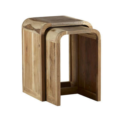 Worcester Aspect Nest Of 2 Tables Wooden from B&Q