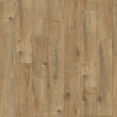 B&Q Brown Natsecl El2077 Click Laminate Flooring-Plank (8Mm), For All Rooms & Contract Commercial Use Per Pack 1.99M²