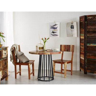 Worcester Coast Round Stylish Modern Dining Table from B&Q