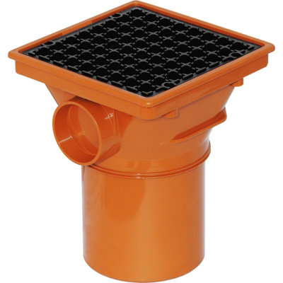 110mm Underground Square Hopper from B&Q