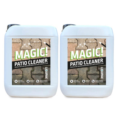 Liquipak Magic Patio Cleaner Concentrate 2X5 Litres from B&Q
