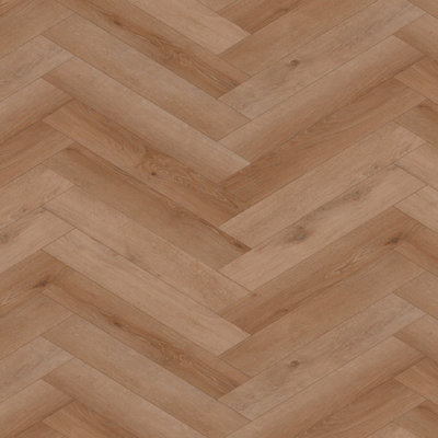  - Allo Lh Vintage Oak 8mm Spc Click Lvt Flooring Herringbone Wood EffectFor Home & Commercial Use 1.75 M²Per Pack