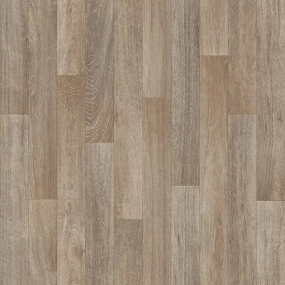  - Brown Modern Wood Effect Anti-Slip Vinyl Flooring For HomeShopsOffices2.0mm Thick Vinyl Sheet-2M(6'6") X 2M(6'6")-4M²