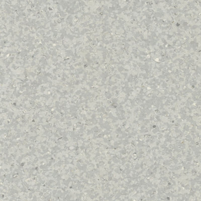 Polyflor Classic Mystique Pur Quartz 1400 Grey Mosaic Effect Commercial Vinyl Flooring-9M(29'5") X 2M(6'6")-18M² from B&Q