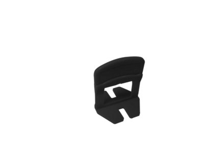 DEKS 250 Pcs  Leveling Wedge Spacer Clip 1 mm For Tiles From 3 To 12 mm from B&Q
