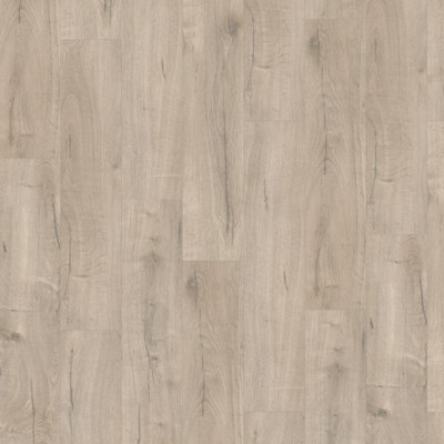 B&Q Cream Natsecl El2154 Click Laminate Flooring-Plank (8Mm), For All Rooms & Contract Commercial Use Per Pack 1.99M²