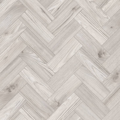  - Holpa 2005 Arctic Oak Wood Effect Glue-Down Luxury Vinyl Tile-Herringbone(2.5mm Lvt) For Domestic & Commercial Use-Covers 3.763Sqm