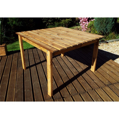 B&Q -  Traditional Large Square Table