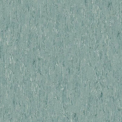 B&Q Green Tile Effect Vinyl Flooring, Slip-Resistant Contract Commercial Vinyl Flooring With 2.0Mm Thickness-3M(9'9") X 2M(6'6")-6M²