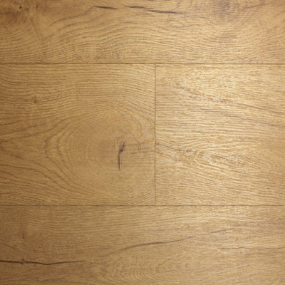 Cottage Oak Wood Effect Glue Down Lvt FlooringPlank(2.5mm) For Domestic & Commercial Use 3.9M² Per Pack from B&Q