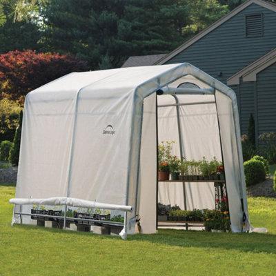 B&Q -  8 X 6 Apex Greenhouse In A Box