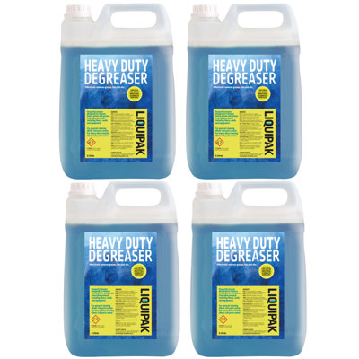 Liquipak Heavy Duty Degreaser & Cleaner 4X5L from B&Q