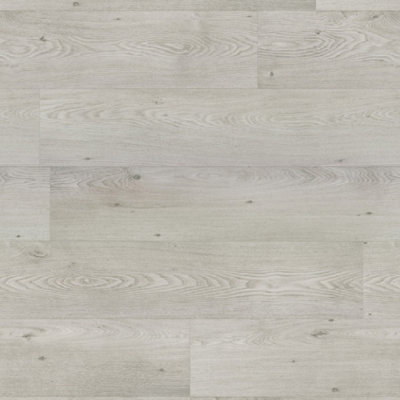 B&Q Grey Wood Effect Vinyl Flooring, Non-Slip Contract Commercial Vinyl Flooring With 2.0Mm Thickness-1M(3'3") X 2M(6'6")-2M²