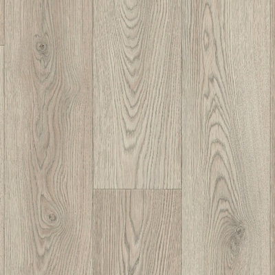 B&Q Neutral Modern Wood Effect Anti-Slip Vinyl Flooring For Home, Shops, Offices, 2.8Mm Thick Vinyl Sheet-2M(6'6") X 2M(6'6")-4M²