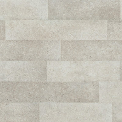 Polyflor 2151 Grey Stone Effect FlooringCommercial Heavy-Duty Vinyl Flooring With 3.0mm Thickness-4M(13'1") X 3M(9'9")-12M² from B&Q