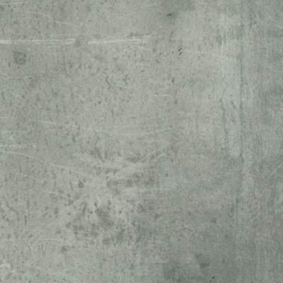  - Stone Effect Grey Anti-Slip Vinyl Flooring For LivingroomKitchen2mm Thick Cushion Backed Vinyl Sheet-3M(9'9") X 3M(9'9")-9M²