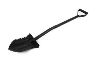Swagier Folding Spade V1  Heavy Duty Stainless Steel Shovel With Serrated Blade & D Handle from B&Q