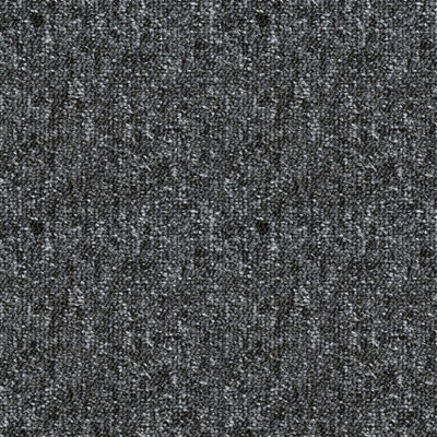  - Storm16X Heavy Duty 50 X 50Cm Carpet Tiles (4M2) -5.5mm ThickNon-Slip Dark Grey Carpet Tiles For Home & Commercial Use