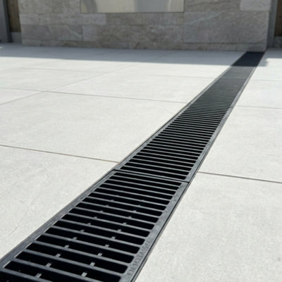 DEKS DekdrainVela Pp (121X50X1000)A15 Plastic Grate 1MPack Of 5