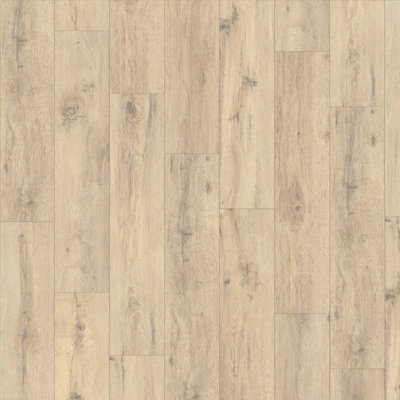  - Natsecl El2805 Oak Wood Effect Click Laminate FlooringPlank (8mm)For All Rooms & Contract Commercial Use 1.99M² Per Pack