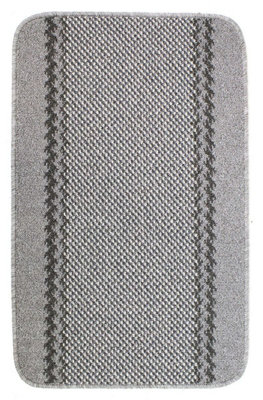 Silver Machine Washable Anti-Slip Polypropylene Floor Mat For KitchenEntrance & Hallway-67Cm X 180Cm (Runner) from B&Q