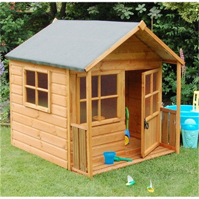 Cheshire 5 X 5 Deluxe Playaway Playhouse (1.60M X 1.56M) from B&Q