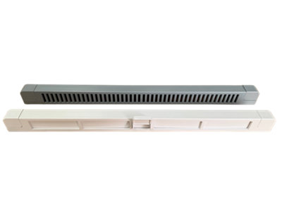 Easy Vent 4000 Silver Grey And White Window Trickle Vent from B&Q
