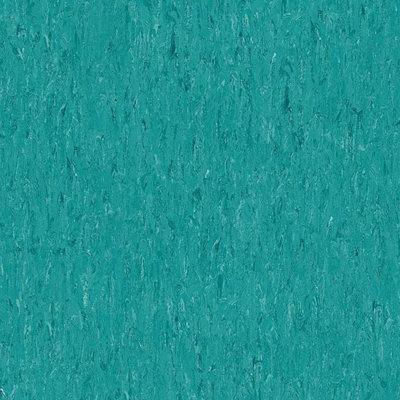  - Polyflor 2000 Pur Gkenbeck 8750 Blue Tile Effect Slip-Resistant Commercial Flooring Sheet-1M(3'3") X 2M(6'6")-2M²