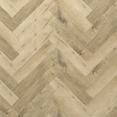  - Hardco Ri Herrin Copley 42 Wood Effect Spc Click Lvt Flooring-Herringbone (5.2mm) For Domestic & Commercial Use 2.38M² Per Pack