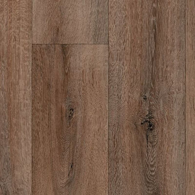 Leoline Sherpa 543 Brown Contract Wood Anti Slip Commercial Vinyl Sheet Flooring For Office Shop-1M(33") X 2M(66")-2M²