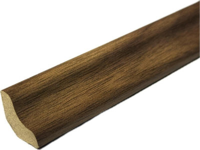 Laminate & Wood Floor Scotia Beading 822 Red River (2.4M Length18mm Scotia) Pack Of 5 from B&Q