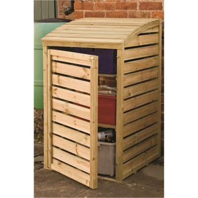 Cheshire Deluxe Pressure Treated Box Store from B&Q