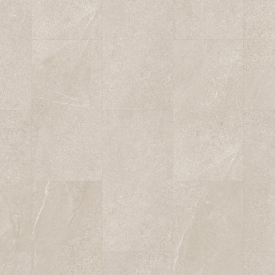 B&Q Ident Sandstone Stone Effect Glue-Down Luxury Vinyl Tile - (2Mm Lvt) For Home & Contract Commercial Use - Covers 4.86Sqm