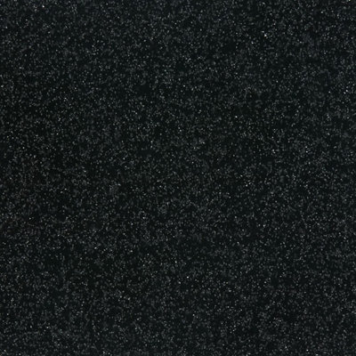 B&Q Black Speckled Effect Vinyl Flooring, Anti-Slip Contract Commercial Vinyl Flooring With 2.0Mm Thickness-3M(9'9") X 2M(6'6")-6M²