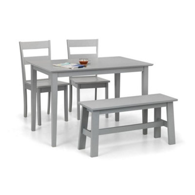 Ashfield Kobe Dining Set (Bench & 2 Chairs) from B&Q
