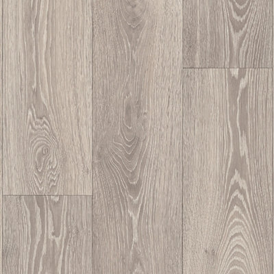  - Beige Modern Wood Effect Anti-Slip Vinyl Flooring For HomeShopsOffices2.8mm Thick Vinyl Sheet-6M(19'8") X 2M(6'6")-12M²