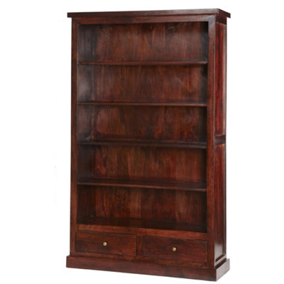 Worcester Bombay Dark Mango Large Bookcase from B&Q