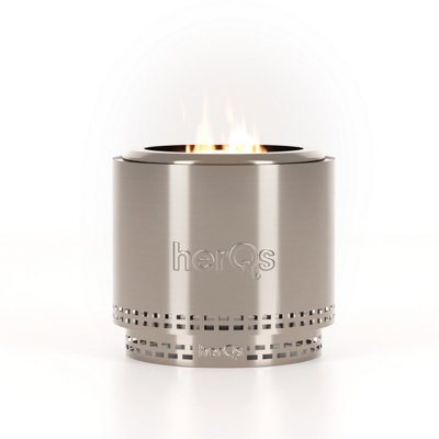 Herqs Smokeless Firepit BlazeSmokeless Firepit For Average GardensIncludes 1X Protective Cover & 1X Stable Ring Stand from B&Q
