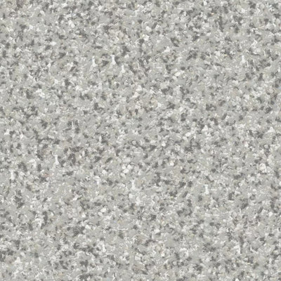 Polyflor Polysafe Mosaic Pur Grey Fusion 4105 Grey Mosaic Effect Commercial Vinyl Flooring Sheet-10M(32'9") X 2M(6'6")-20M² from B&Q