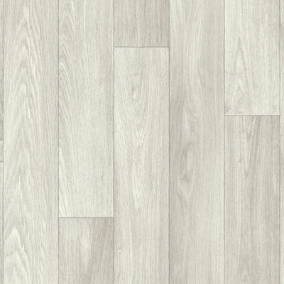 - Wood Effect Anti-Slip Vinyl Flooring For LivingroomKitchen2.0mm ThickFelt Backing Vinyl Sheet -5M(16'4") X 3M(9'9")-15M²