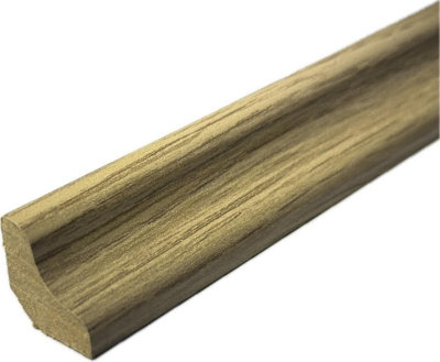  - Laminate & Wood Floor Scotia Beading 825 Natural Oak (2.4M Length18mm Scotia) Pack Of 5