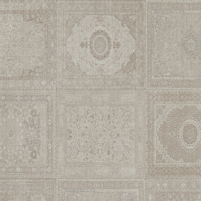 Tile Effect Grey Vinyl FlooringNon-Slip Contract Commercial Vinyl Flooring With 3.5mm Thickness-9M(29'5") X 2M(6'6")-18M² from B&Q