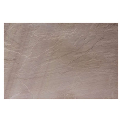 Stonewise Ravina Riven Sandstone Paving Slabs 600X900mm Full Pack 33 SlabsDurable Natural Stone For PatiosWalkways And Outdoor Flooring from B&Q