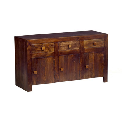 Worcester Poko Dark Mango 3 Doors Sideboard from B&Q